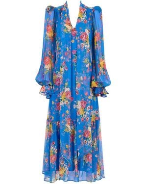 Queen of Archive Marine Dress - Blue