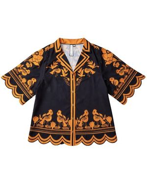 Scarlett Poppies Visayas Shirt - Blue