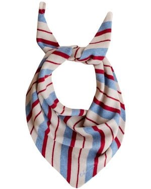 TBCo Merino Wool Triangle Scarf - Red