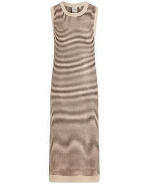 Varley Sadia Stitch Knit Dress - Natural