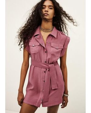 Ba&sh Diala Dress - Red