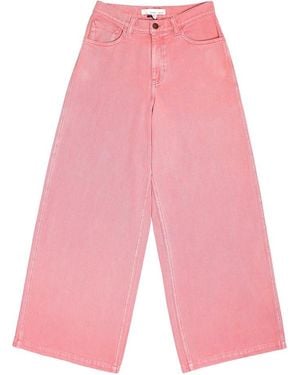seventy + mochi Dear Bay Organic Cotton Jeans - Pink