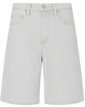 PAIGE Faye Denim Shorts - Black