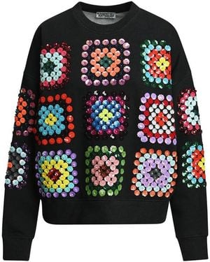 Essentiel Antwerp Karnaval Embellished Sweatshirt - Black
