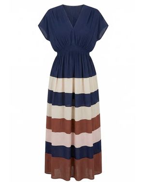 Nooki Design Rosalie Maxi Dress - Blue