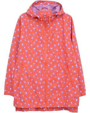 Tanta Magla Waterproof Coat - Red
