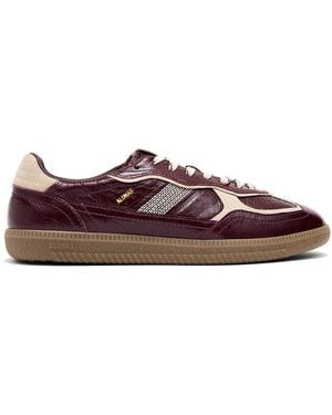 Alohas Tb.490 Patent Leather Trainers - Brown