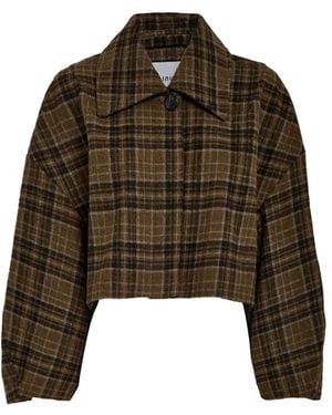 Minus Msparilla Cropped Jacket - Green