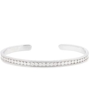 Anna Beck Dotted Stacking Cuff - White