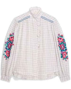Louise Misha Cora Organic Cotton Shirt - White