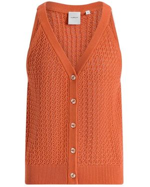 Varley Alessia Knit Tank - Orange