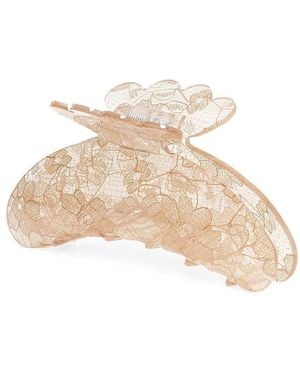 SUI AVA Helle Lace Big Hair Claw - Natural