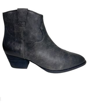 Ash Fame Western Boots - Blue