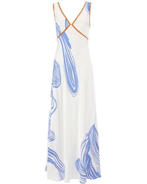 Sancia Madeleine Maxi Dress - Blue