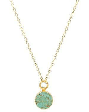 Anna Beck Zocalo Reversible Necklace - Metallic