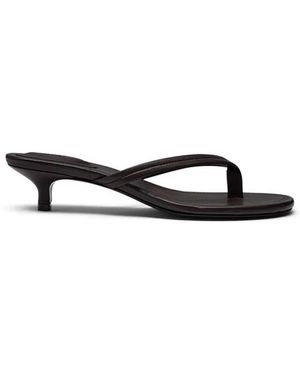 Pavement Pasommer Heeled Flip Flop Sandals - Black