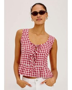 Rails Jonah Top - Red