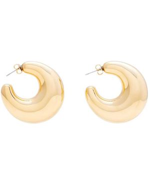 Vanessa Baroni Super Moon Earrings - Metallic