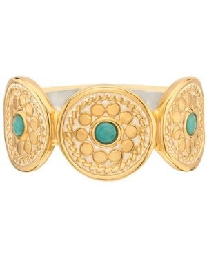 Anna Beck Flora Multi Disc Ring - Yellow