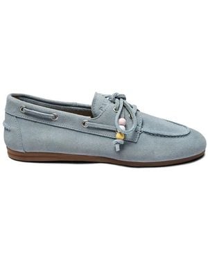 Pavement Marin Pearls Suede Loafer - Blue