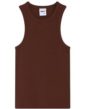 Day Birger et Mikkelsen Alisson Rib Tank - White