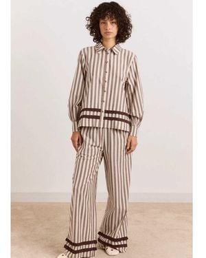 Damson Madder Izzy Pj Set - Natural