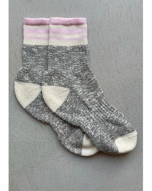 Ivy Ellis Highland Socks - Grey