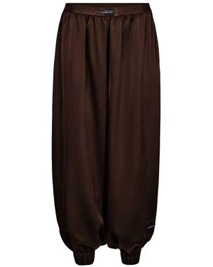 Haute L'Amitié Evita Crop Harem Pant - Brown