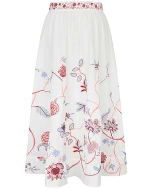 Dea Kudibal Eddadea Midi Skirt - White