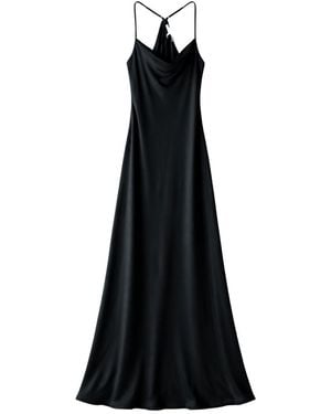 Nouvelle Silk95five St Germaine Silk Dress - Black