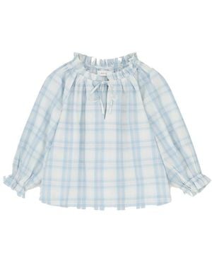 SKALL Newmoon Organic Cotton Blouse - Blue