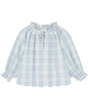 SKALL Newmoon Organic Cotton Blouse - Blue