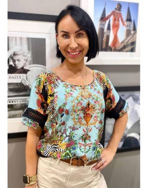 Inoa Lily Silk Blouse - Multicolour