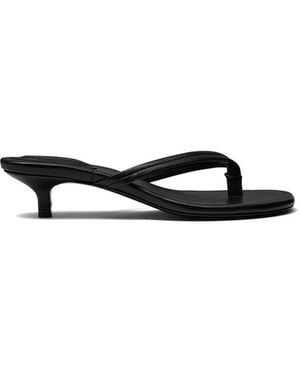 Pavement Pasommer Heeled Flip Flop Sandals - Black
