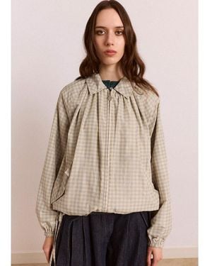 Damson Madder Preorder Lilah Bomber Jacket - Brown