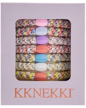 KKNEKKI Hair Bundle 8 Pack - Pink