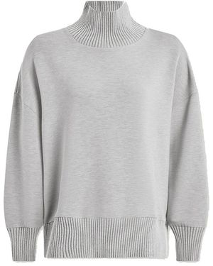 Varley Barker High Neck Sweatshirt - Grey