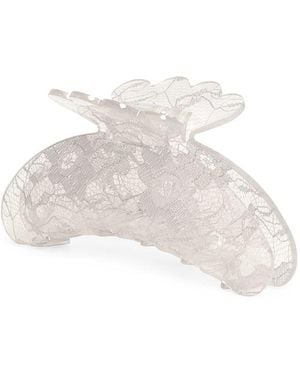 SUI AVA Helle Lace Big Hair Claw - Natural