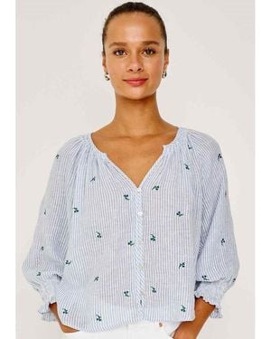 Rails Mariah Blouse - Grey