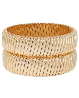 Roxanne Assoulin Rolling Set Of 2 Bracelets - Metallic