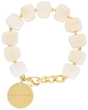 Vanessa Baroni Mini Organic Shaped Bracelet - Metallic