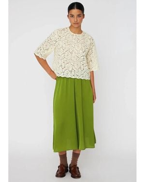 Stella Nova Lace Top - Green