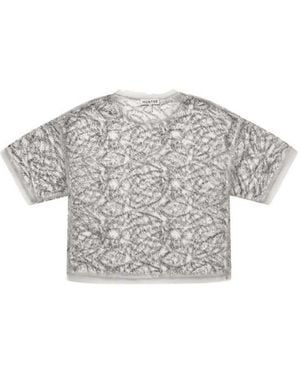 Munthe Vun Sequin T-Shirt - Grey