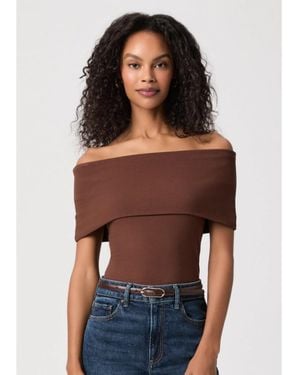 PAIGE Rosarita Off Shoulder Top - Multicolour
