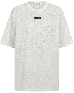 Haute L'Amitié Summer Lace Loose Tee - White