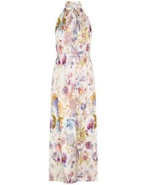 Dea Kudibal Nattiedea Silk Halterneck Dress - Multicolour