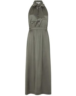 Dea Kudibal Nattiedea Silk Halterneck Dress - Green