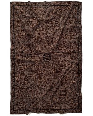lescarf Cotton Sarong - Brown