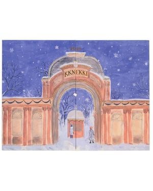 KKNEKKI Christmas Hair Elastic Advent Calendar 2025 - Pink