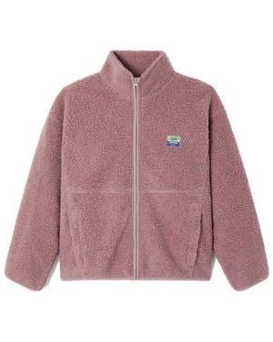 American Vintage Hoktown Fleece Jacket - Purple